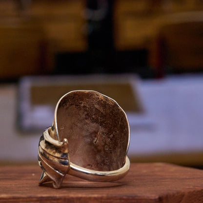 Boochi & Co Sterling Silver Spoon Ring - Handcrafted Vintage Style