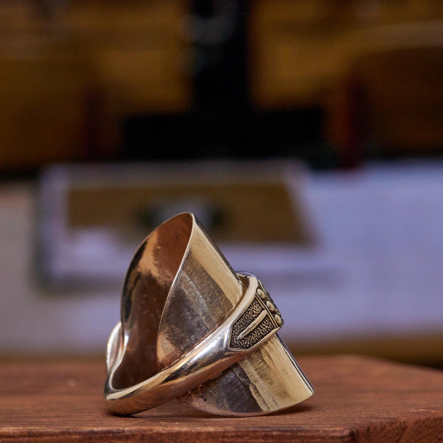 Boochi & Co Sterling Silver Spoon Ring - Handcrafted Vintage Style