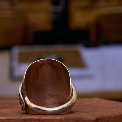 Boochi & Co Sterling Silver Spoon Ring - Handcrafted Vintage Style