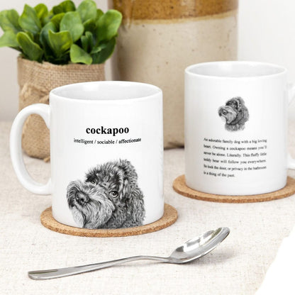 Coulson Macleod Cockapoo Mug - Hand illustrated