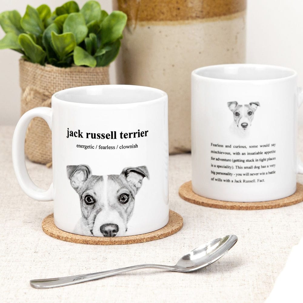 Coulson Macleod Jack Russell Mug - Hand illustrated