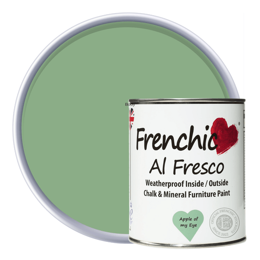 Frenchic Paint Al Fresco Eco-Friendly Green Paint | Frenchic Al Fresco Apple of my Eye