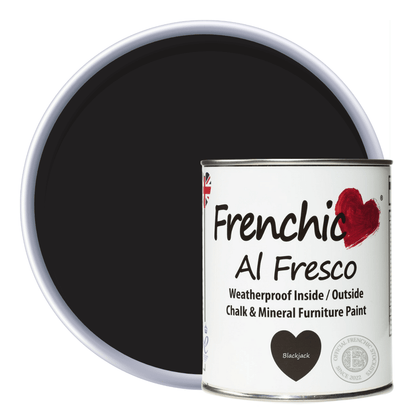 Frenchic Paint Al Fresco 750ml Frenchic Al Fresco Blackjack Outdoor Paint - Elegant, Durable Finish