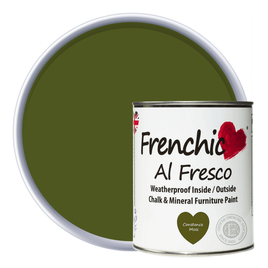 Frenchic Paint Al Fresco 750ml Frenchic Al Fresco Constance Moss Chalk Paint for Indoor/Outdoor