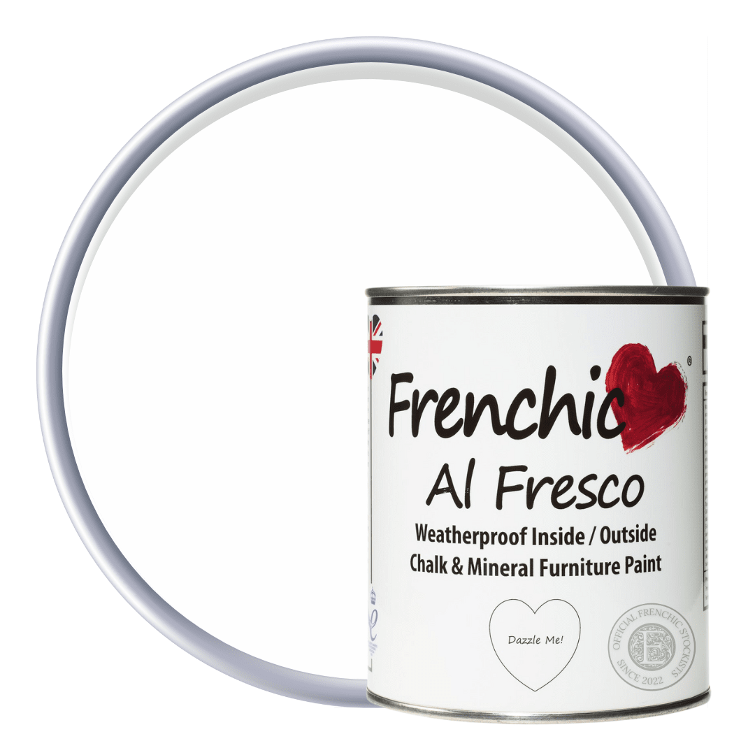 Frenchic Paint Al Fresco 750ml Frenchic Al Fresco Dazzle Me Paint for Indoor & Outdoor Elegance