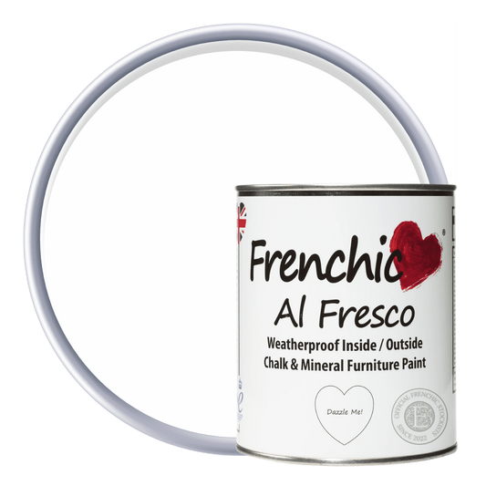 Frenchic Paint Al Fresco 750ml Frenchic Al Fresco Dazzle Me Paint for Indoor & Outdoor Elegance