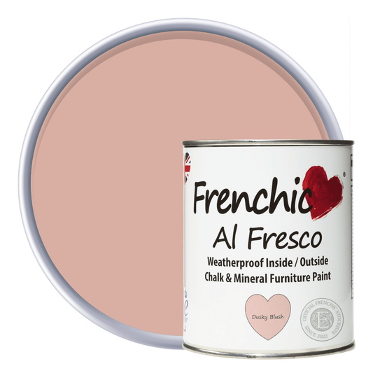 Frenchic Paint Al Fresco 750ml Frenchic Al Fresco Dusky Blush Paint for Indoor & Outdoor Elegance