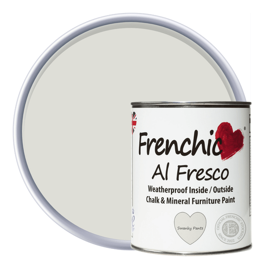 Frenchic Paint Al Fresco 750ml Frenchic Al Fresco Swanky Pants Weatherproof Paint for Home Decor