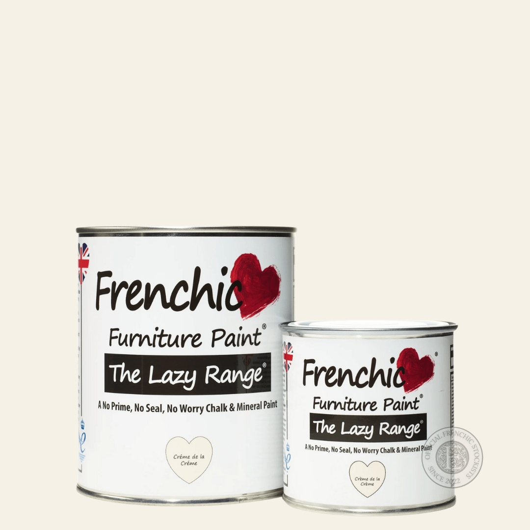 Frenchic Paint Lazy Range 750ml Frenchic Creme de la Creme Matte Interior Paint - Eco-Friendly