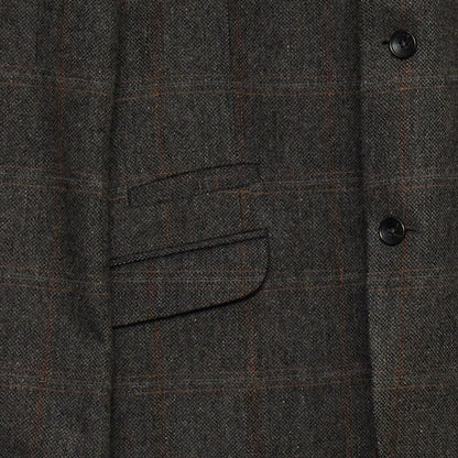 Mr Pip Rocha John Rocha 44" Men's 100% Worsted Wool Grey X Large Check Jacket