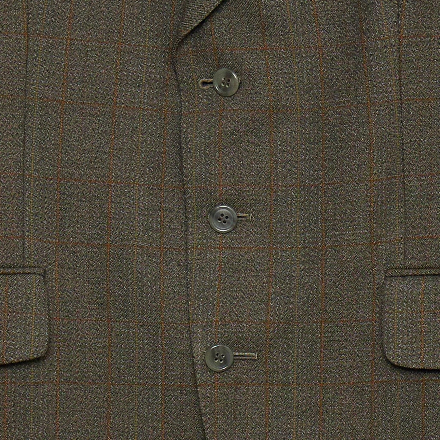 Mr Pip Vintage Dunn & Co 42" Men's 100% Worsted Wool Green Large Check Jacket