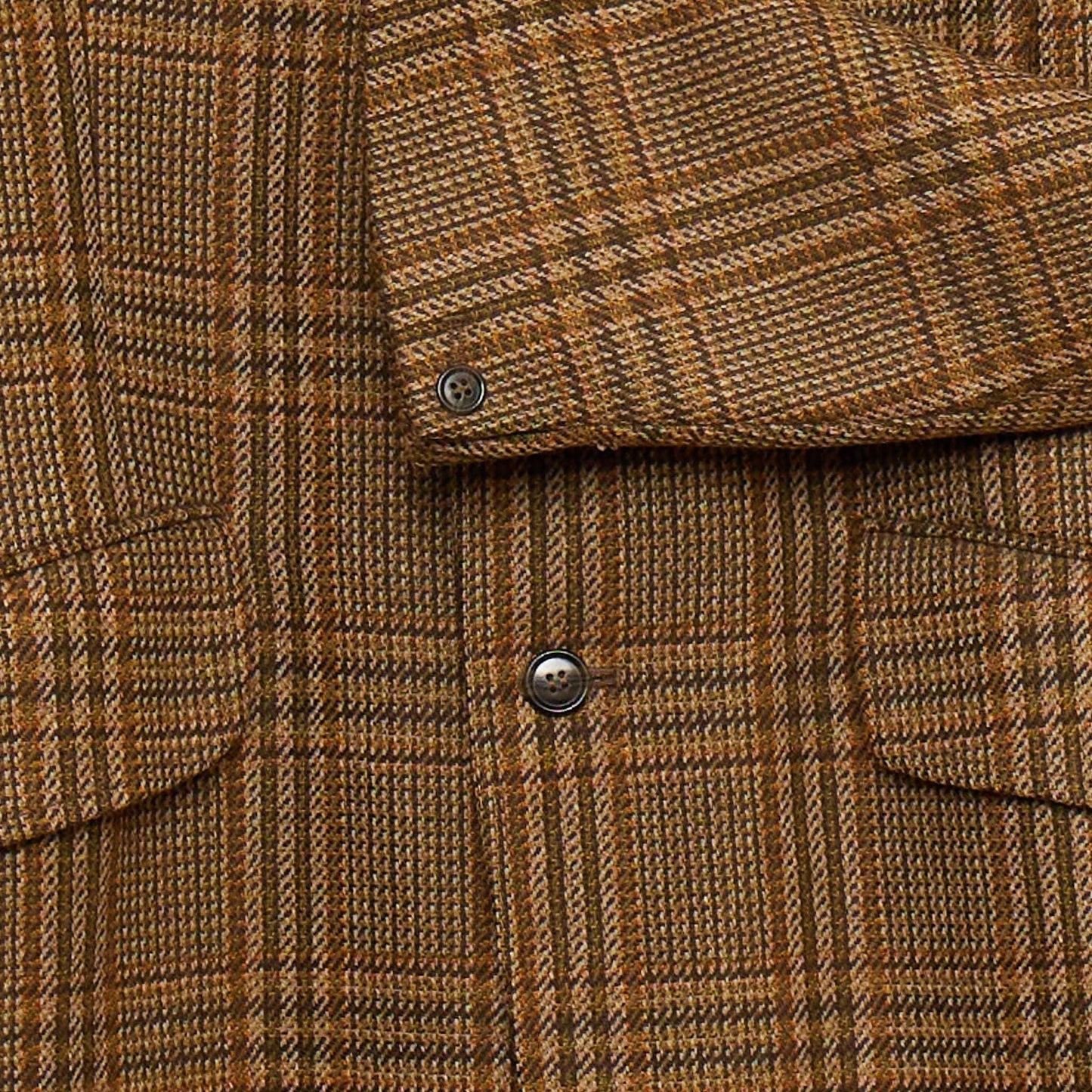 Mr Pip William Bliss 42" Men's 100% Pure Wool Brown Check Jacket