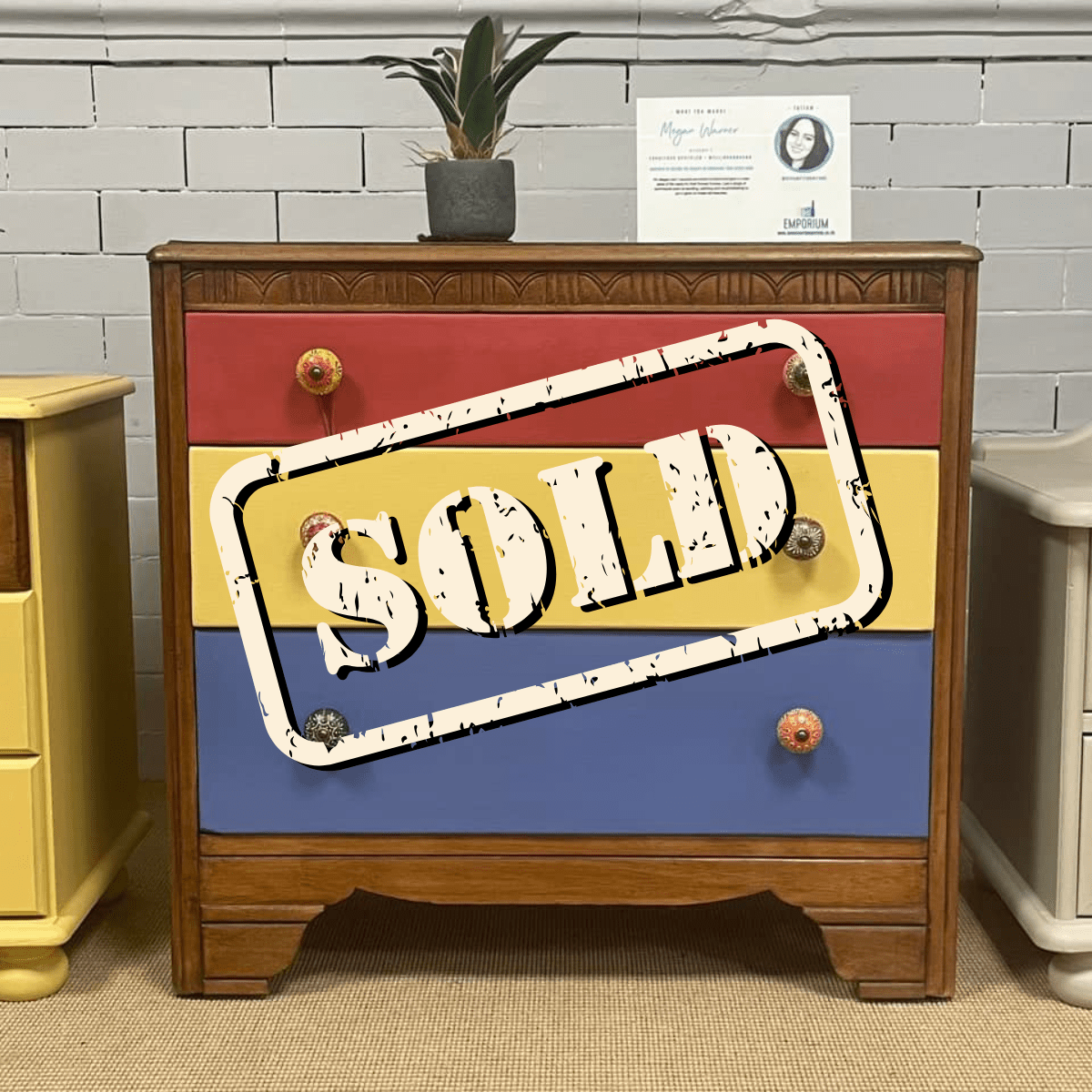 Revampt Revampt Upcycled 3 Drawer Chest