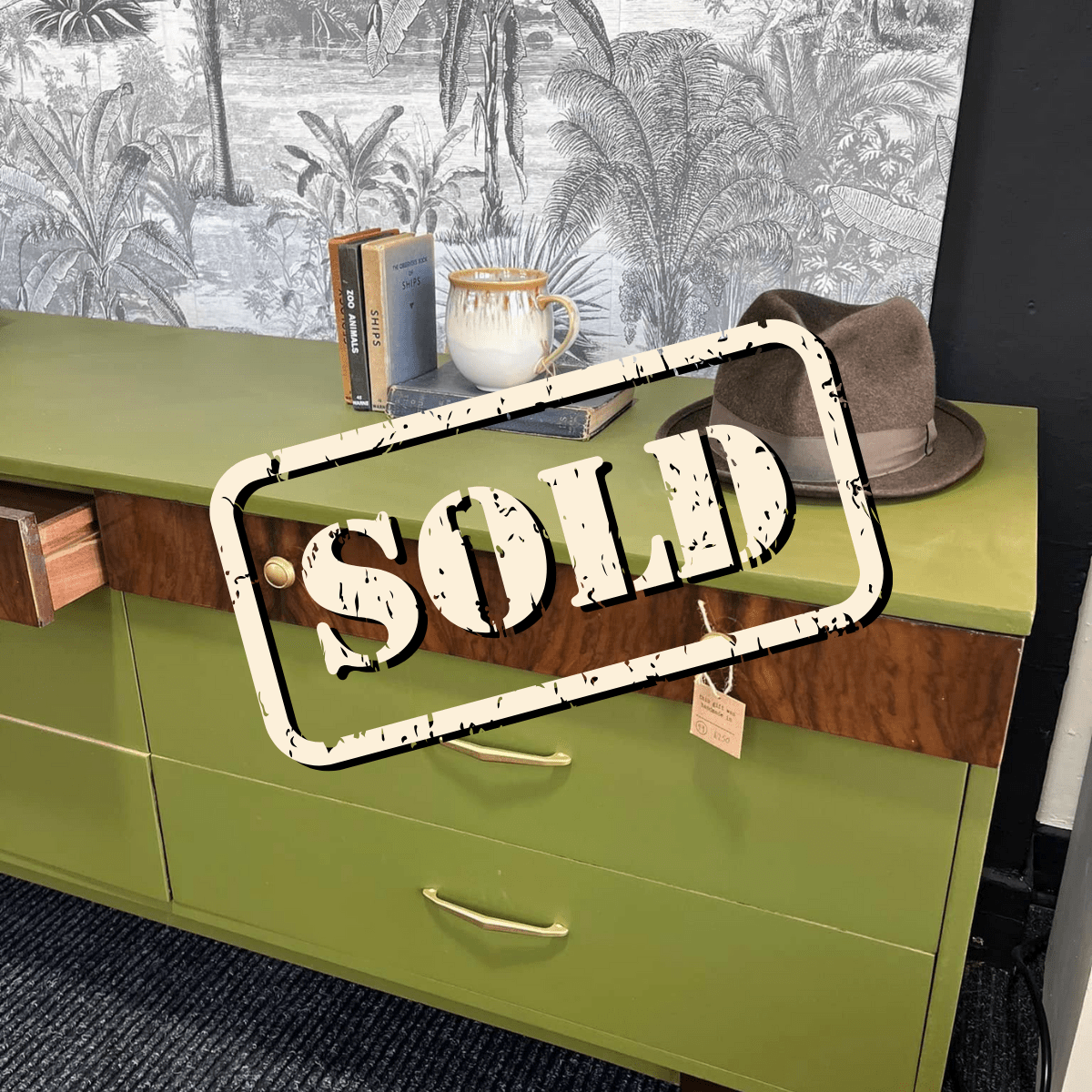 Revampt Revampt Upcycled 50's Low Sideboard
