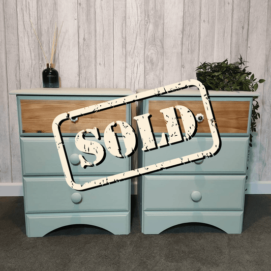 Revampt Revampt Upcycled Pair of Bedside Cabinets