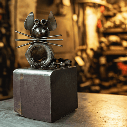 Shared Earth The Emporium Whimsical Eco-Friendly Mouse Ornament Handmade Decor