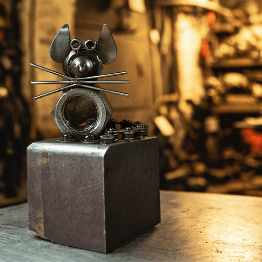 Shared Earth The Emporium Whimsical Eco-Friendly Mouse Ornament Handmade Decor