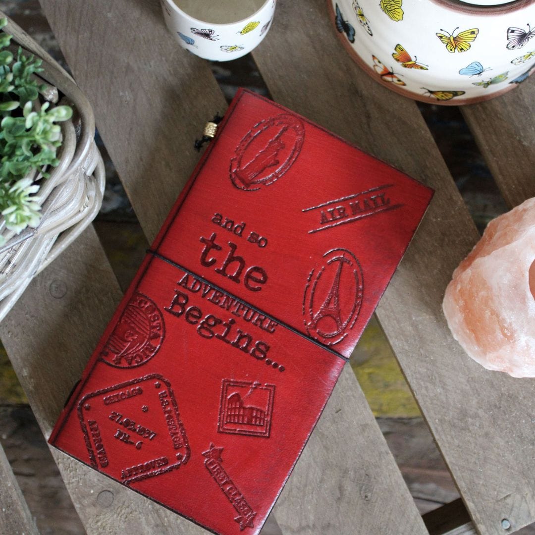 The Emporium Handmade Leather Journal - The Adventure Begins