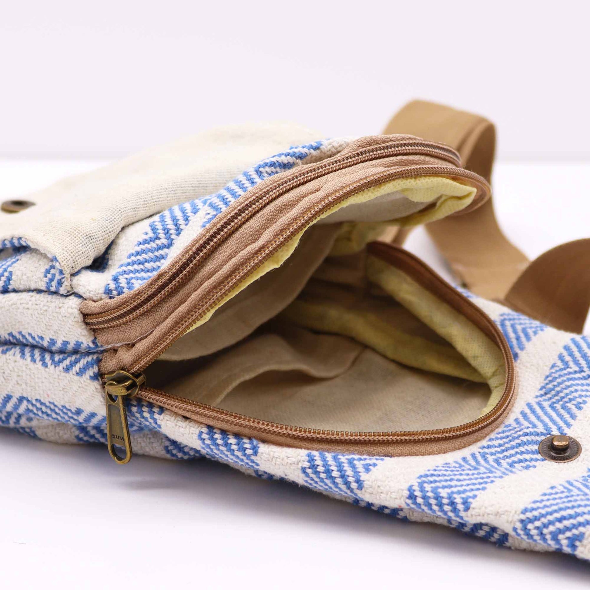 The Emporium The Emporium Body Cross Bag Natural Cotton