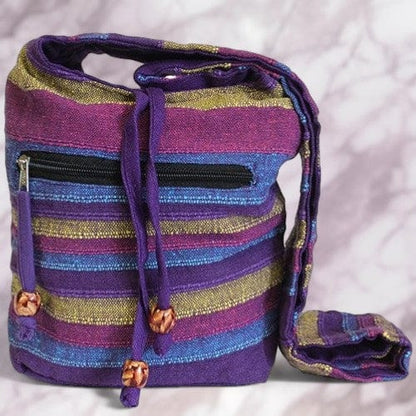 The Emporium The Emporium Nepal Sling Bag - Wild Flowers