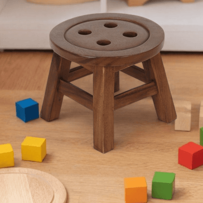 The Emporium Wooden Stool for a child