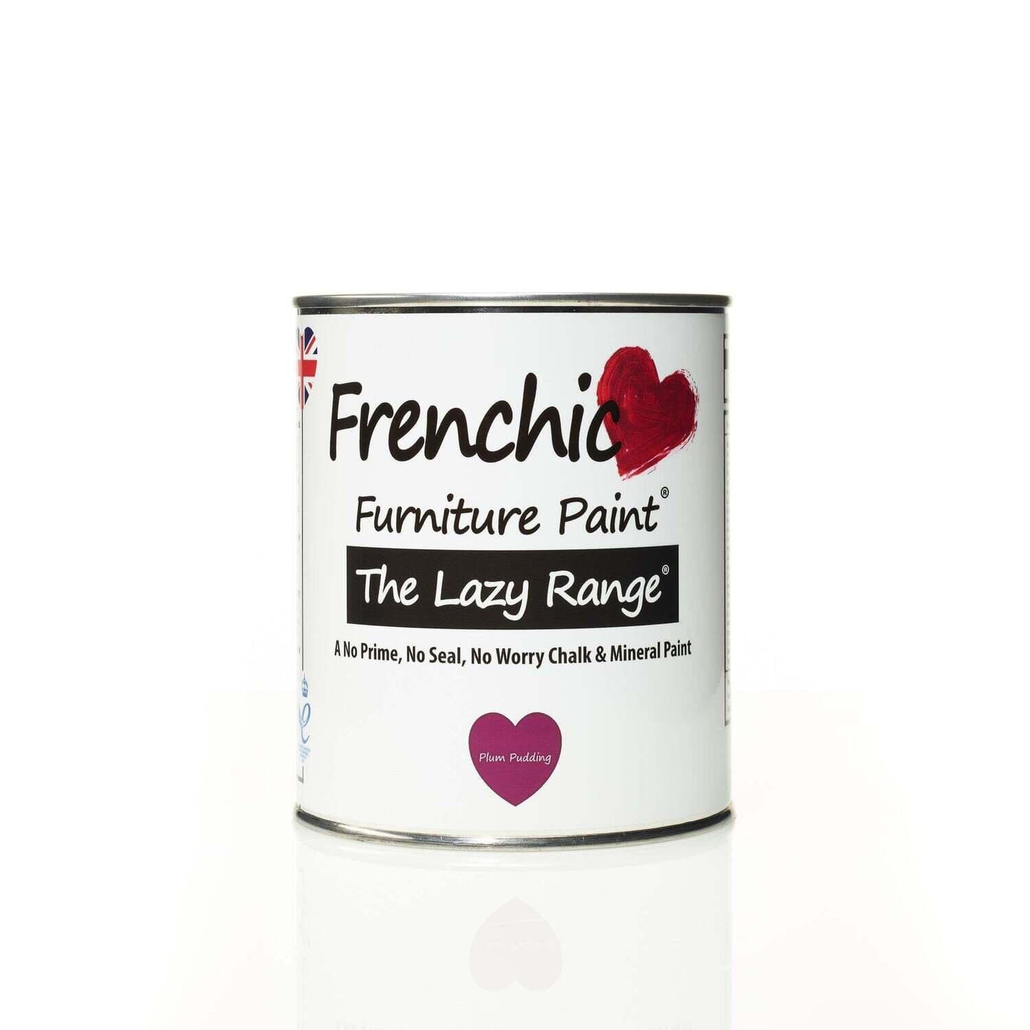 Frenchic Paint Lazy Range 750ml Frenchic Lazy Range Plum Pudding Eco Paint for Home Decor